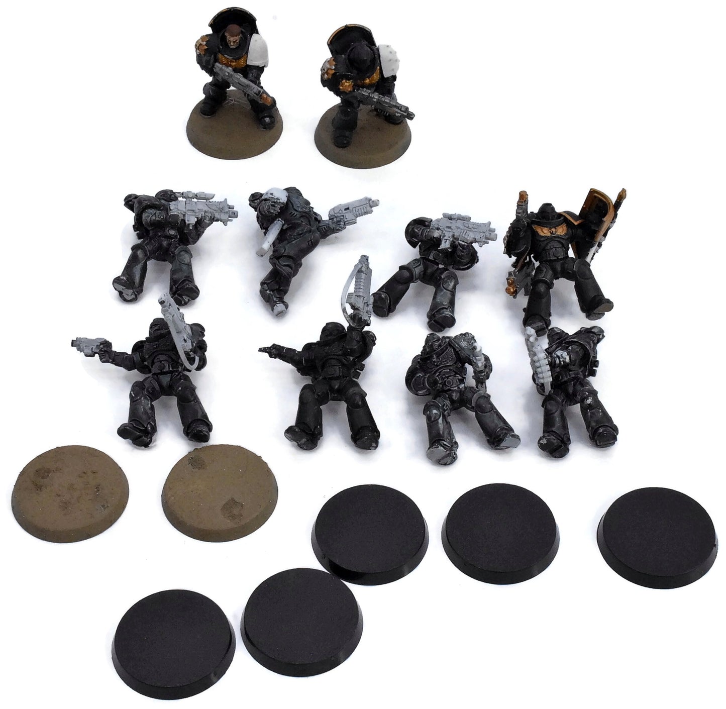 SPACE MARINES 10 Intercessors #6 some converted Warhammer 40K 7052