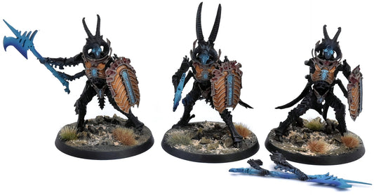 OSSIARCH BONEREAPERS 3 Mortis Guard #1 WELL PAINTED Warhammer Sigmar 2167