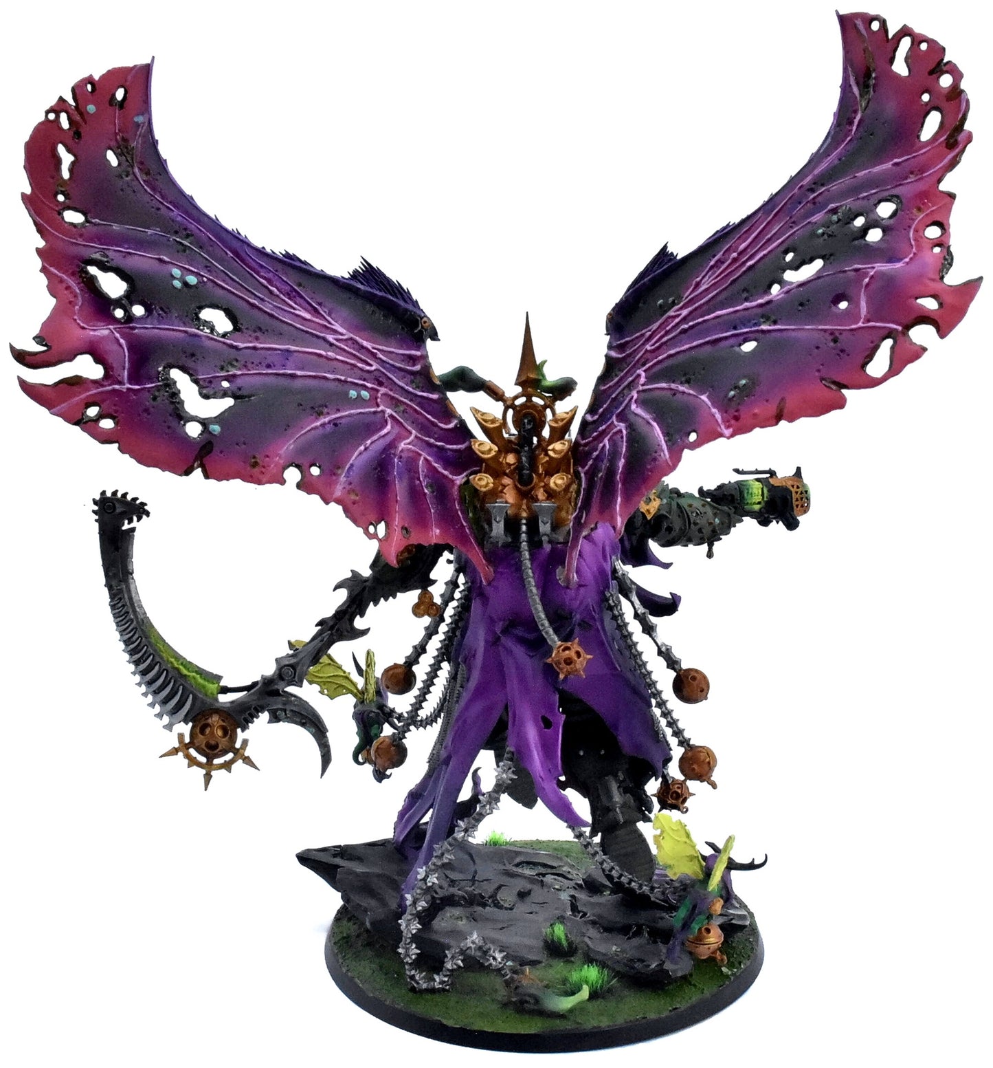 DEATH GUARD Mortarion Daemon Primarch Of Nurgle #1 WELL PAINTED 40K 2303
