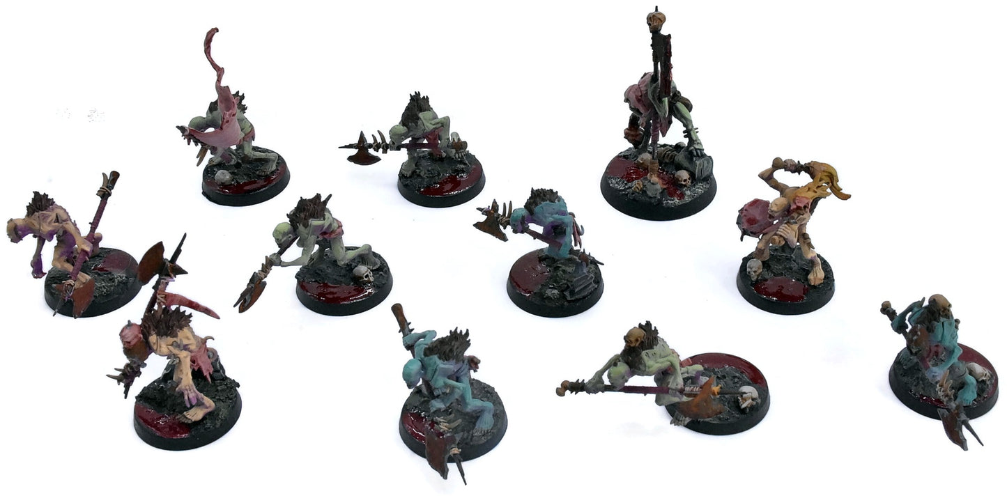 FLESH-EATER COURTS 10 Cryptguard #1 WELL PAINTED Warhammer Sigmar 2310
