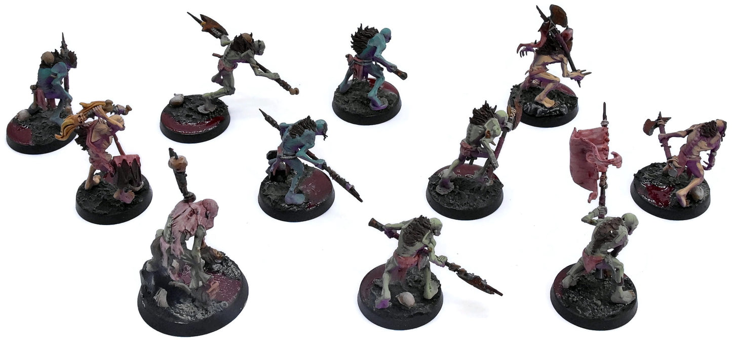 FLESH-EATER COURTS 10 Cryptguard #1 WELL PAINTED Warhammer Sigmar 2310
