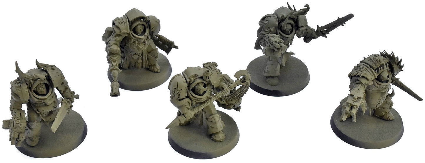 DEATH GUARD 5 Blightlord Terminators #2 Warhammer 40K 2389