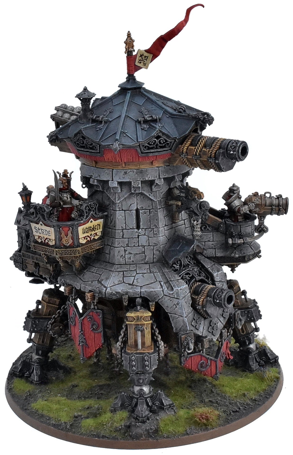 CITIES OF SIGMAR Conqueror/Cannonade Cogfort #1 COMMISSION PRO PAINTED Sigmar 10
