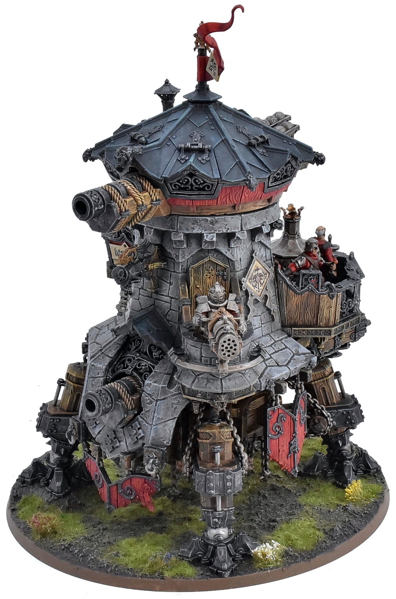 CITIES OF SIGMAR Conqueror/Cannonade Cogfort #1 COMMISSION PRO PAINTED Sigmar 10