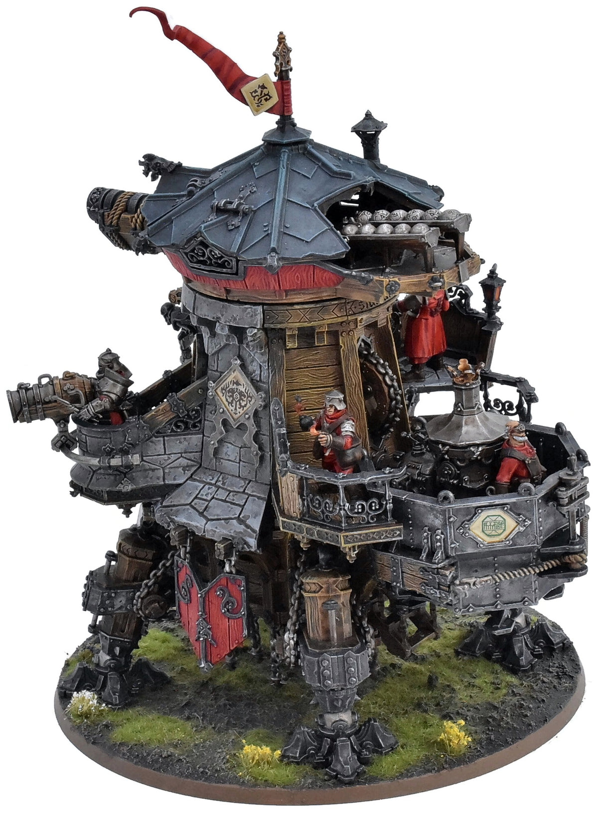 CITIES OF SIGMAR Conqueror/Cannonade Cogfort #1 COMMISSION PRO PAINTED Sigmar 10