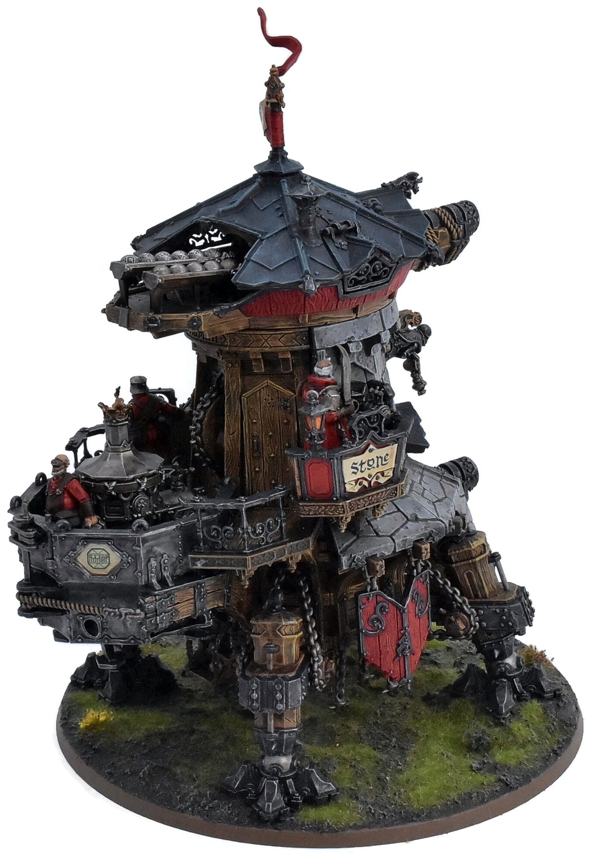 CITIES OF SIGMAR Conqueror/Cannonade Cogfort #1 COMMISSION PRO PAINTED Sigmar 10