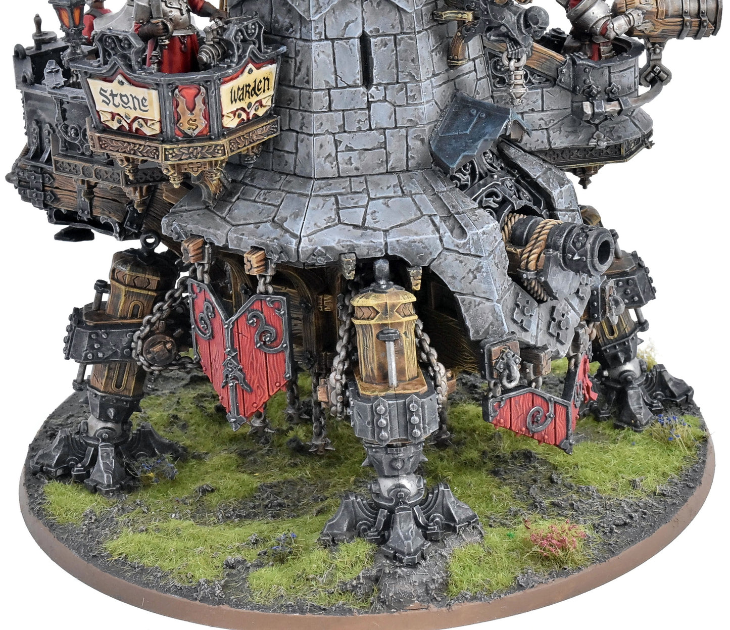 CITIES OF SIGMAR Conqueror/Cannonade Cogfort #1 COMMISSION PRO PAINTED Sigmar 10