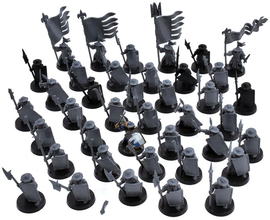 KINGDOM OF BRETONNIA 40 Men At Arms #1 Warhammer Fantasy 7588