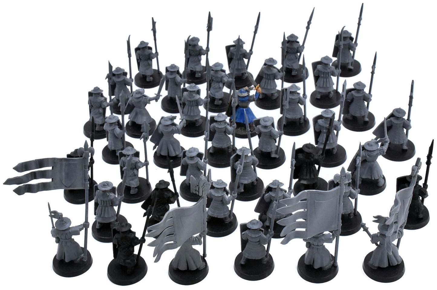 KINGDOM OF BRETONNIA 40 Men At Arms #1 Warhammer Fantasy 7588