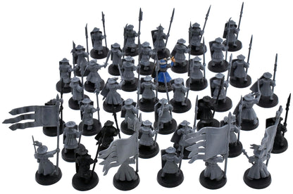 KINGDOM OF BRETONNIA 40 Men At Arms #1 Warhammer Fantasy 7588