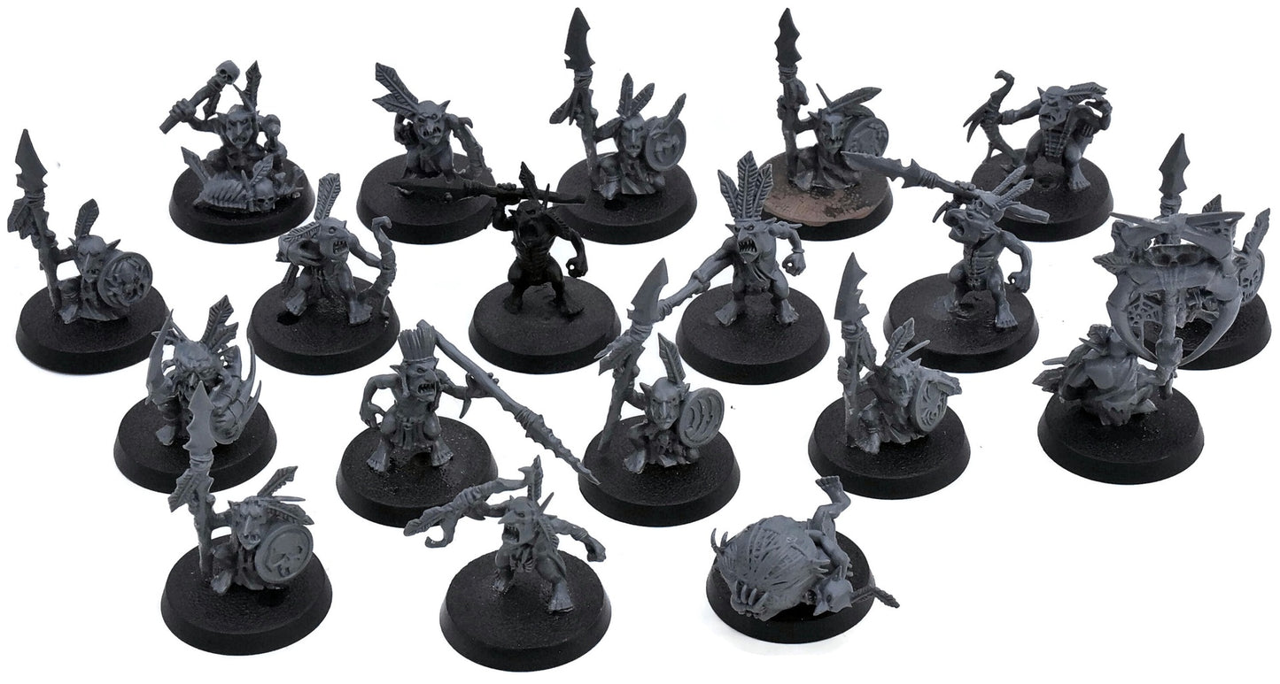 GLOOMSPITE GITZ 19 Stabbas #1 CONVERTED Warhammer Sigmar 7632