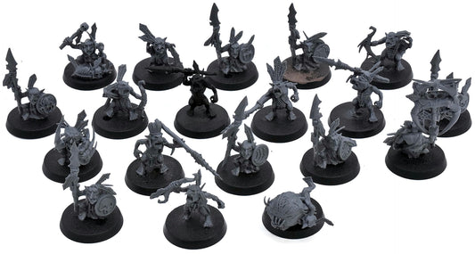 GLOOMSPITE GITZ 19 Stabbas #1 CONVERTED Warhammer Sigmar 7632