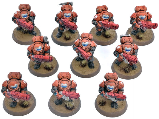 LEAGUES OF VOTANN 10 Hearthkyn Warriors #4 Warhammer 40K 2679