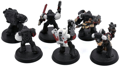 BLACK TEMPLARS 6 Tactical Marines #5 Warhammer 40K 7861