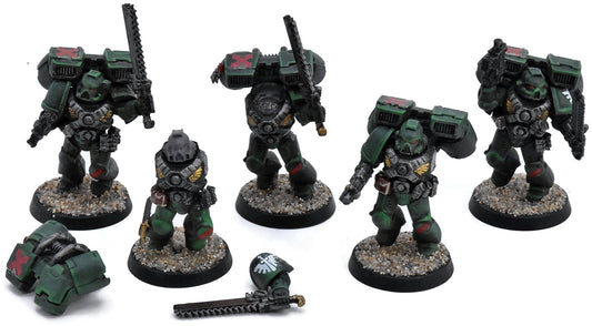 DARK ANGELS 5 Assault Marines#1 Missing Arms & Head / Classic Sculpt W40K 9568