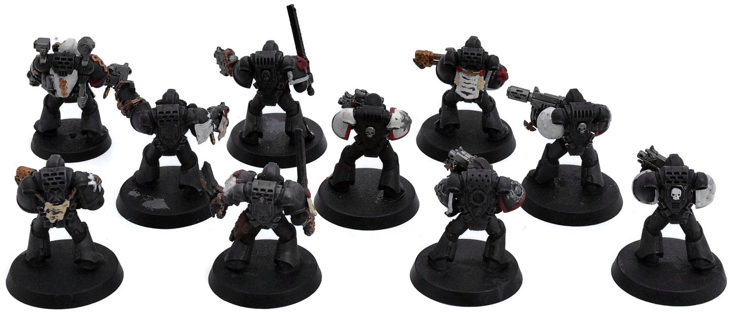 SPACE MARINES 10 Tactical Marines #3 Warhammer 40K 9605