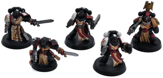 SPACE MARINES 5 Black Templars Sword Brethren #1 Classic Sculpt 40K 9629
