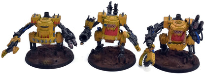 ORKS 3 Ork Killa Kans #1 Warhammer 40K WELL PAINTED 9650