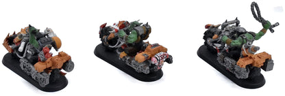 ORKS 3 Ork Warbiker Mob #1 Warhammer 40K 2938