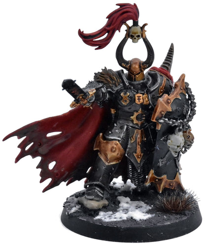 SLAVES TO DARKNESS Exalted Hero Of Chaos #1 WELL PAINTED Warhammer Sigmar 9742