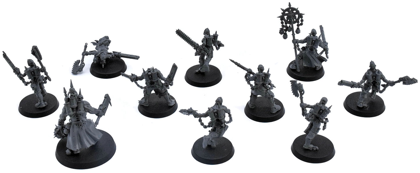 CHAOS SPACE MARINES 10 Jakhals #1 Warhammer 40K World Eaters 3003