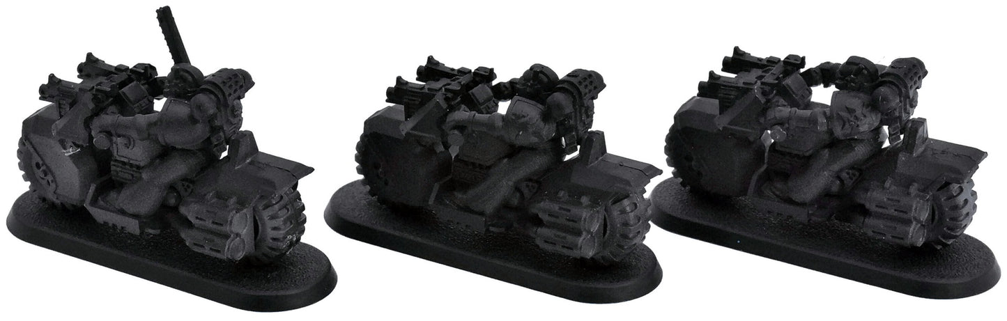 BLACK TEMPLARS 3 Bikers #1 Warhammer 40K 9858