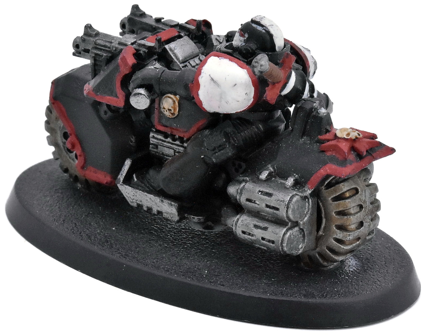BLACK TEMPLARS Biker #1 Warhammer 40K 9865