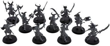 DISCIPLES OF TZEENTCH 10 Tzaangors #1 Warhammer Sigmar 9889