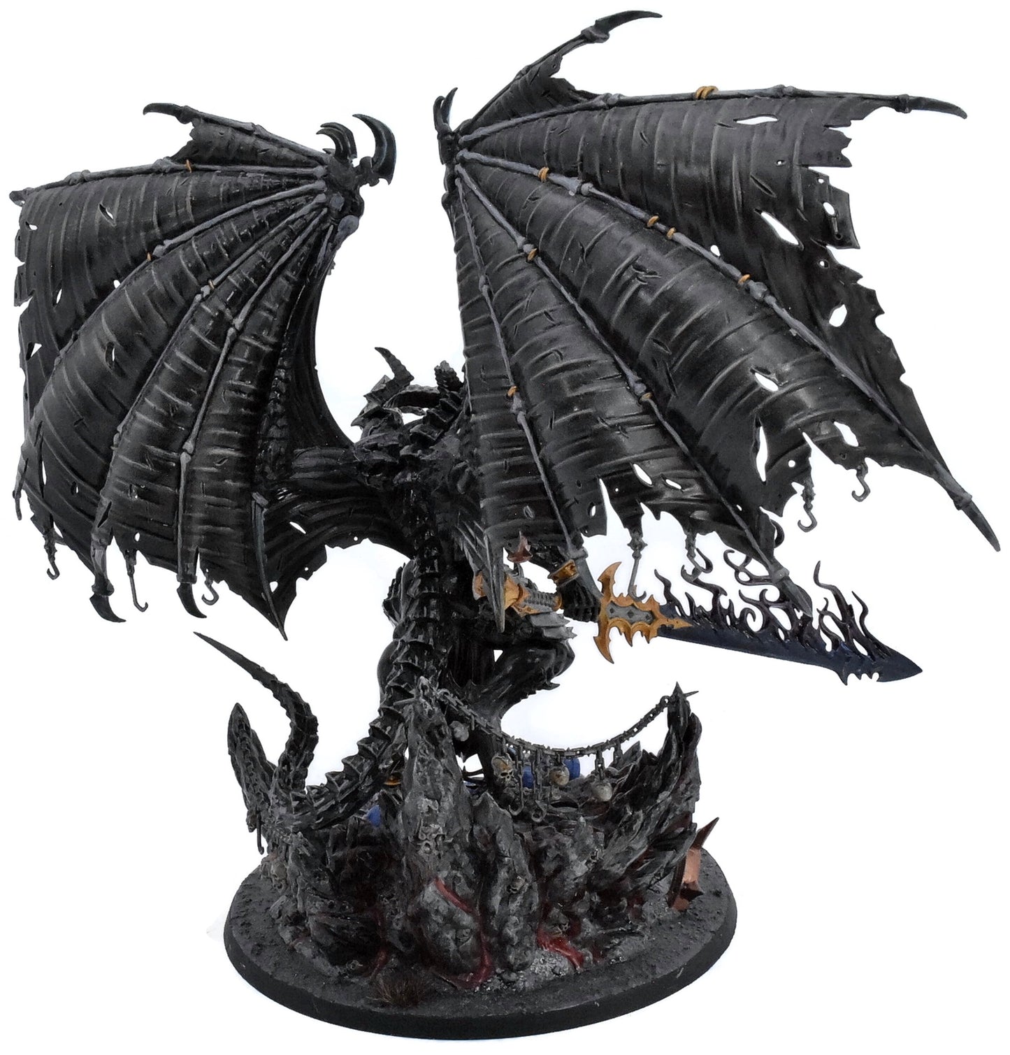 CHAOS SPACE MARINES Belakor The Dark Master #1 WELL PAINTED Warhammer 40K 9926