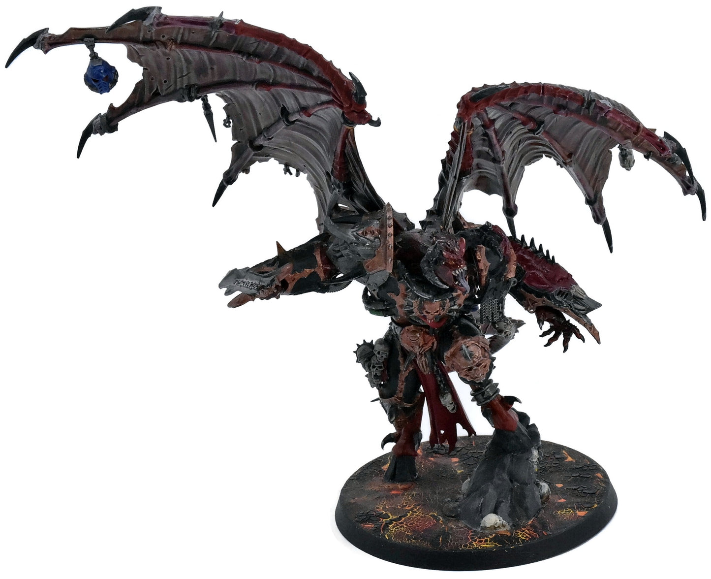 CHAOS SPACE MARINES Winged Daemon Prince #2 WELL PAINTED Warhammer Sigmar 9964