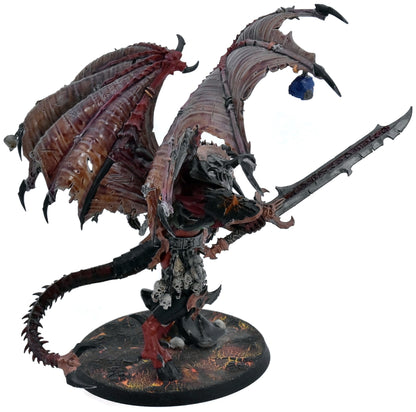 CHAOS SPACE MARINES Winged Daemon Prince #2 WELL PAINTED Warhammer Sigmar 9964