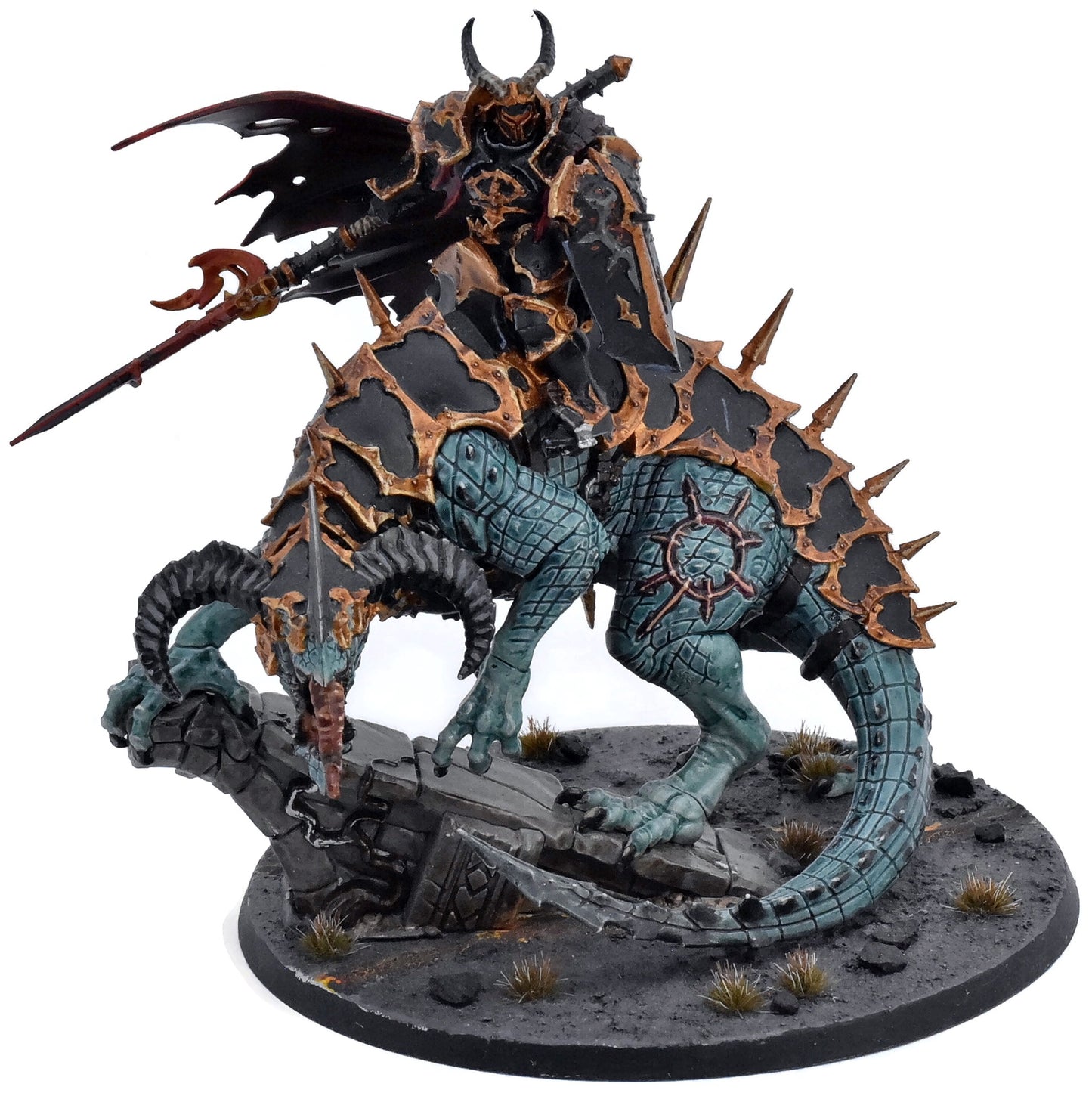 SLAVES TO DARKNESS Abraxia Spear of the Everchosen #1 WELL PAINTED Sigmar 9988