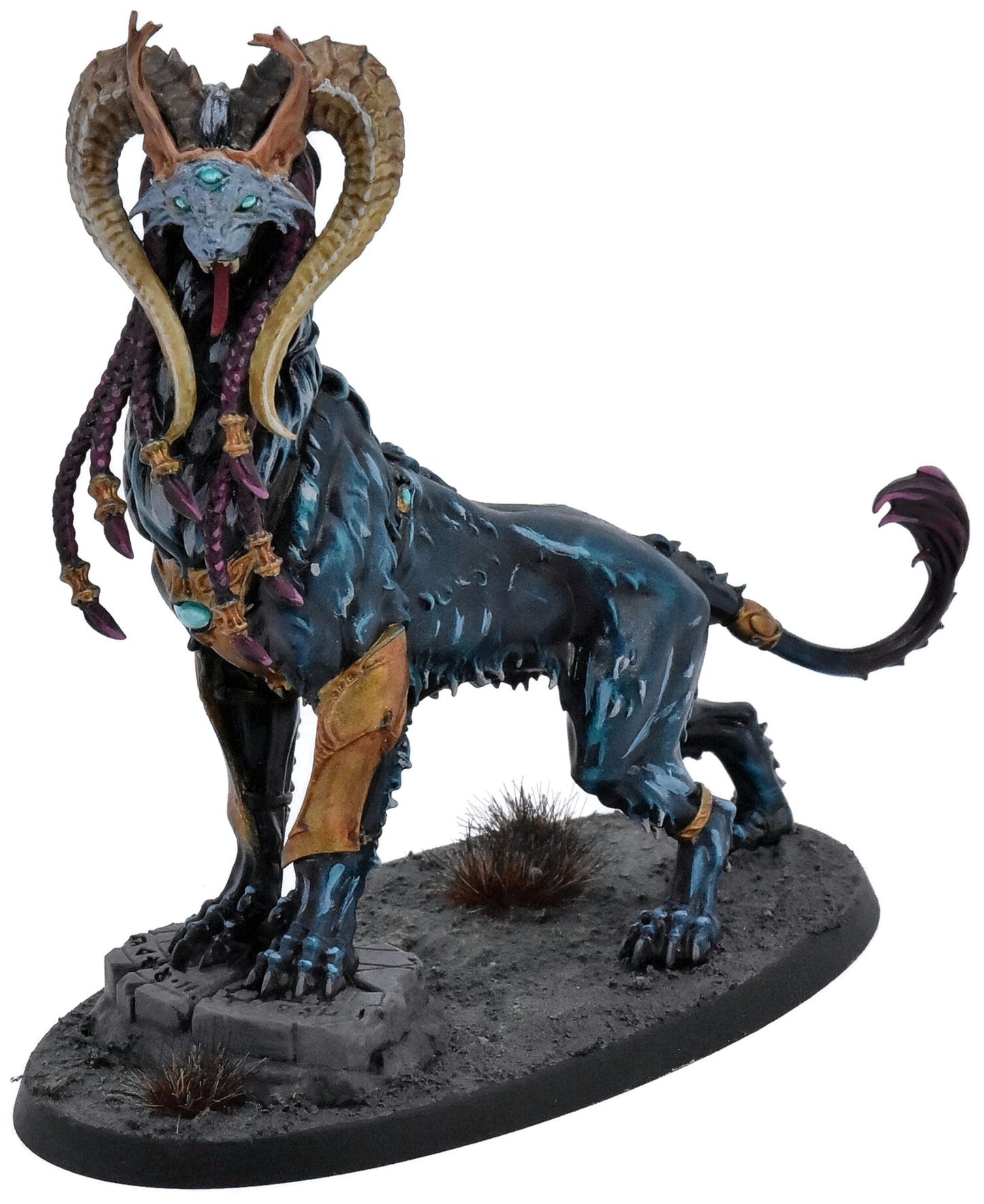 SLAVES TO DARKNESS Mindstealer Sphiranx #1 WELL PAINTED Warhammer Sigmar 0007