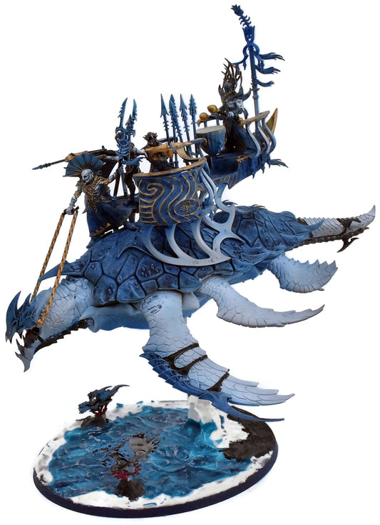 IDONETH DEEPKIN Akhelian Leviadon #1 WELL PAINTED Warhammer Sigmar 0069