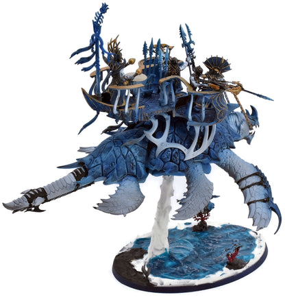 IDONETH DEEPKIN Akhelian Leviadon #1 WELL PAINTED Warhammer Sigmar 0069