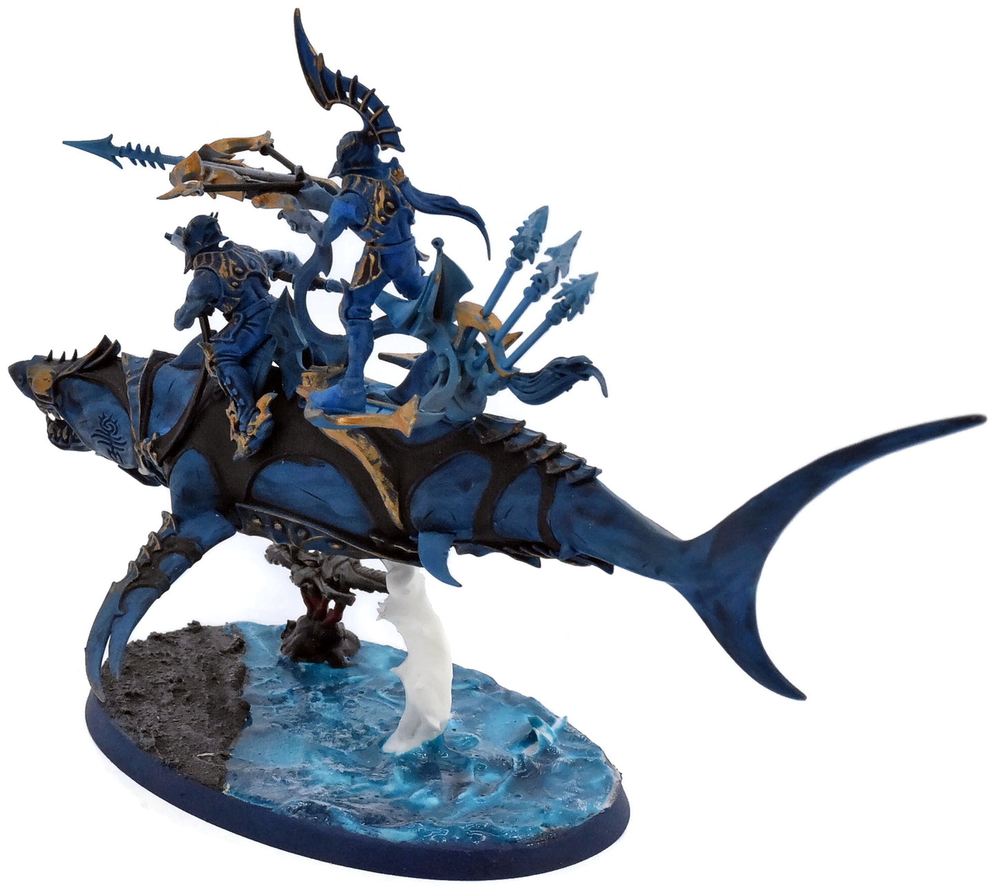 IDONETH DEEPKIN Akhelian Allopex #1 WELL PAINTED Warhammer Sigmar 0076