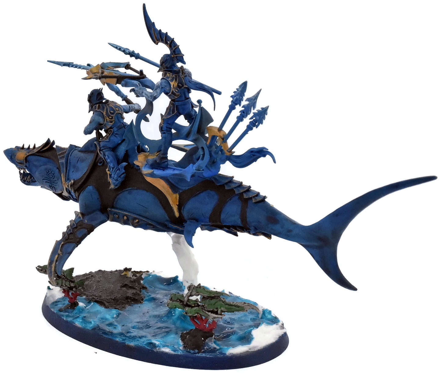 IDONETH DEEPKIN Akhelian Allopex #2 WELL PAINTED Warhammer Sigmar 0083