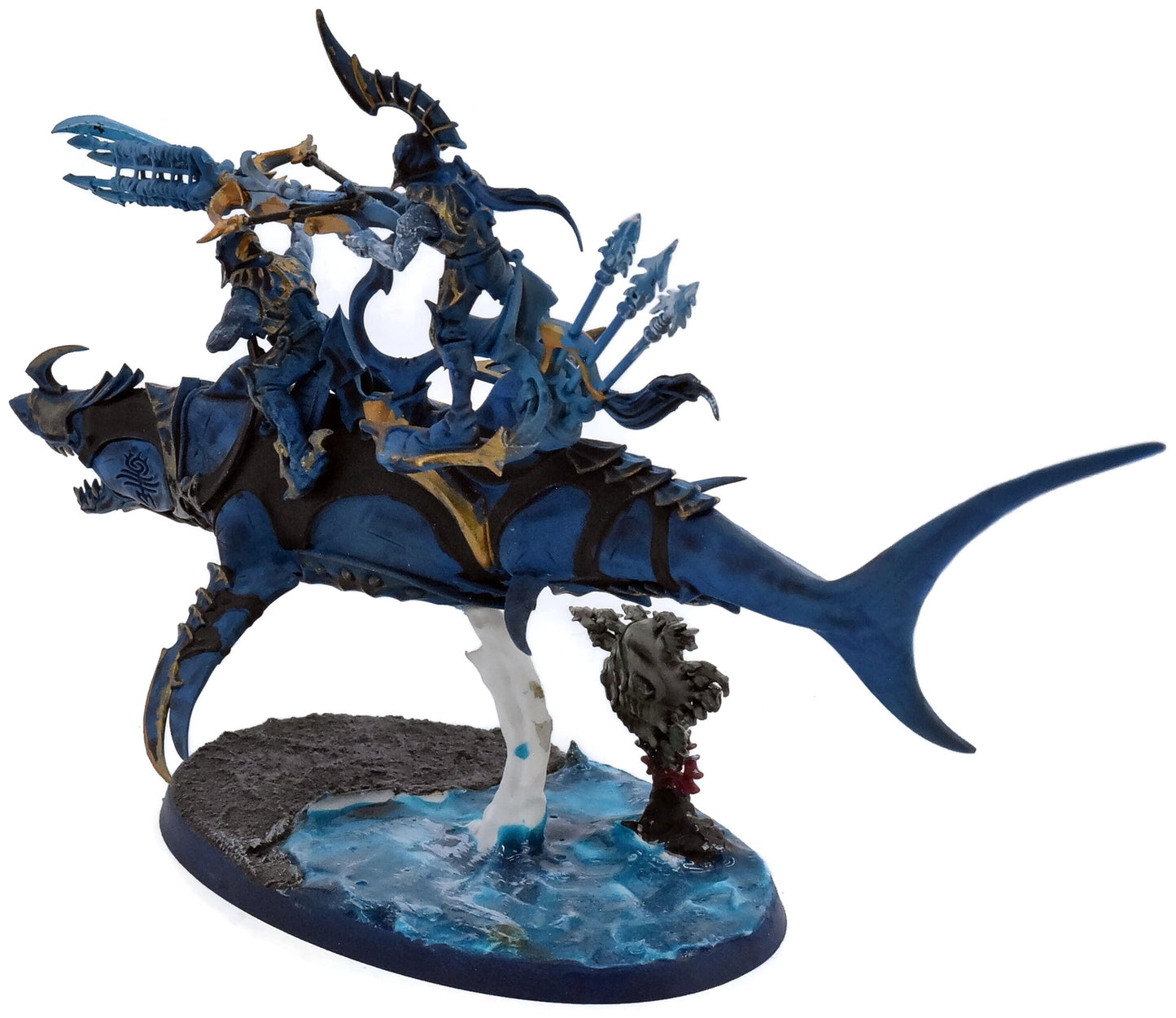 IDONETH DEEPKIN Akhelian Allopex #3 WELL PAINTED Warhammer Sigmar 0090