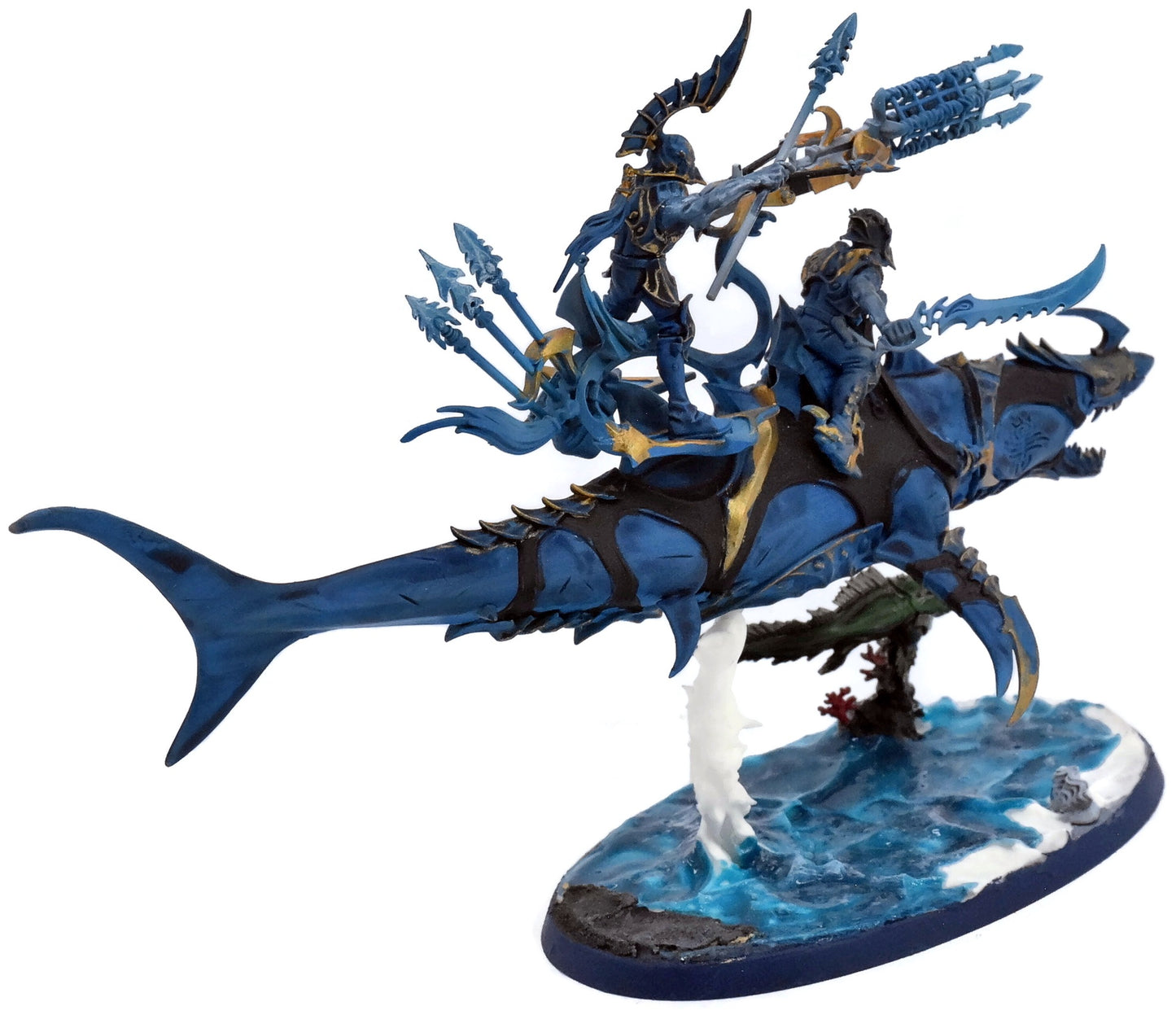 IDONETH DEEPKIN Akhelian Allopex #4 WELL PAINTED Warhammer Sigmar 0106