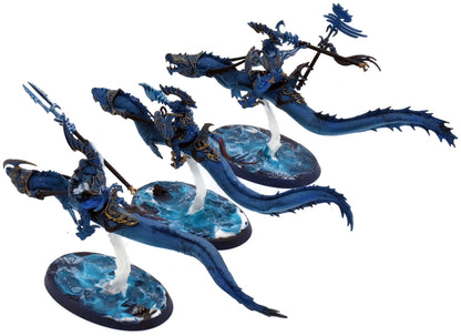 IDONETH DEEPKIN 3 Akhelian Morrsarr Guard #5 WELL PAINTED Warhammer Sigmar 0151