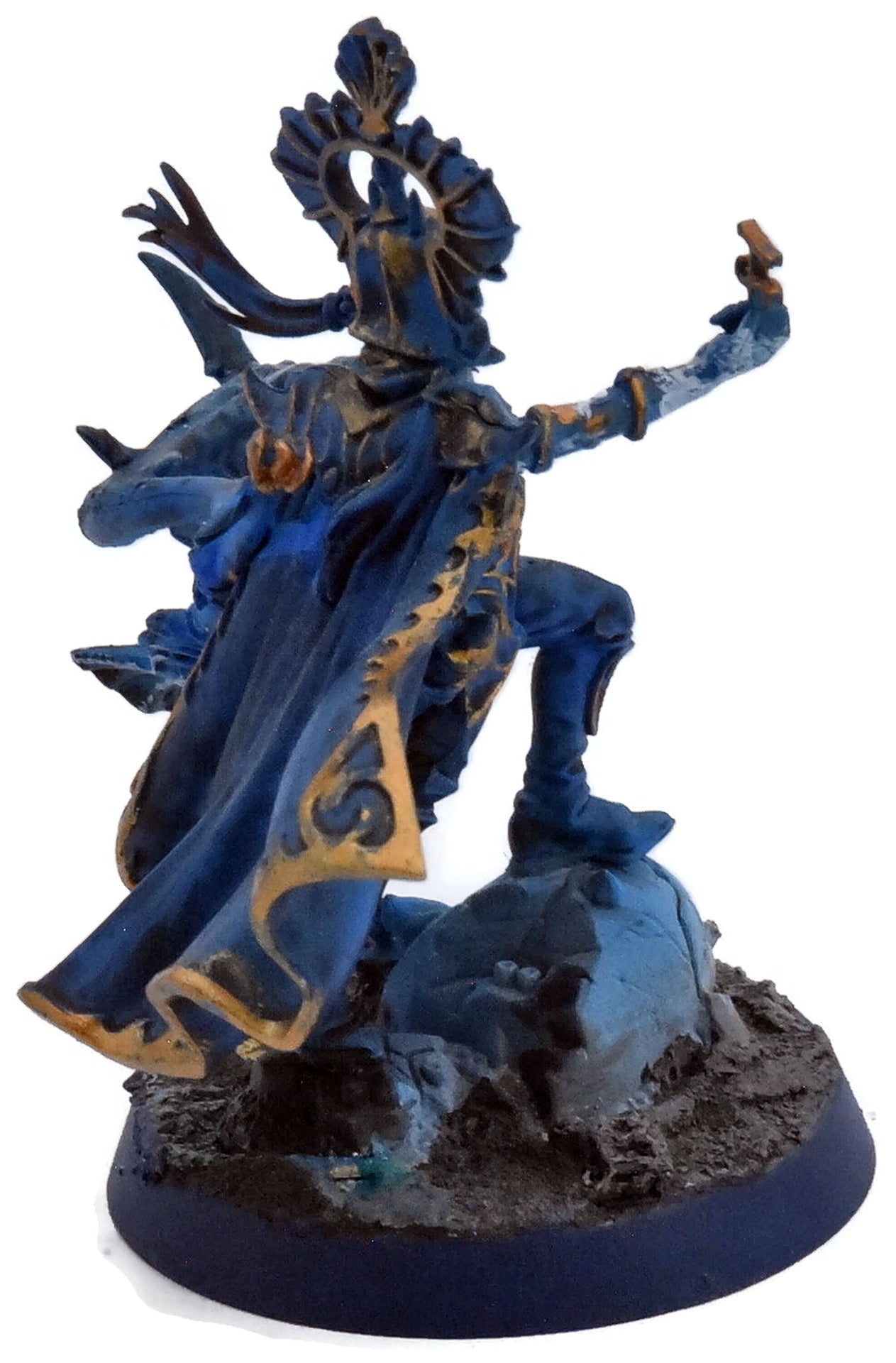 IDONETH DEEPKIN Isharann Tidecaster #1 WELL PAINTED Warhammer Sigmar 0212