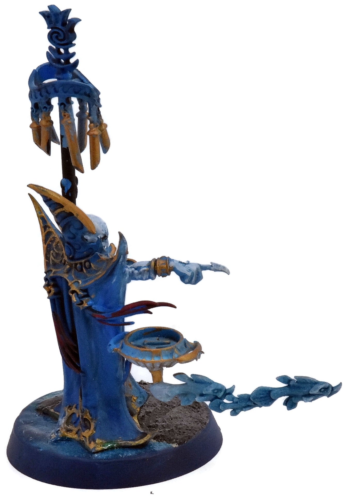 IDONETH DEEPKIN Isharann Soulscryer #1 WELL PAINTED Warhammer Sigmar 0267
