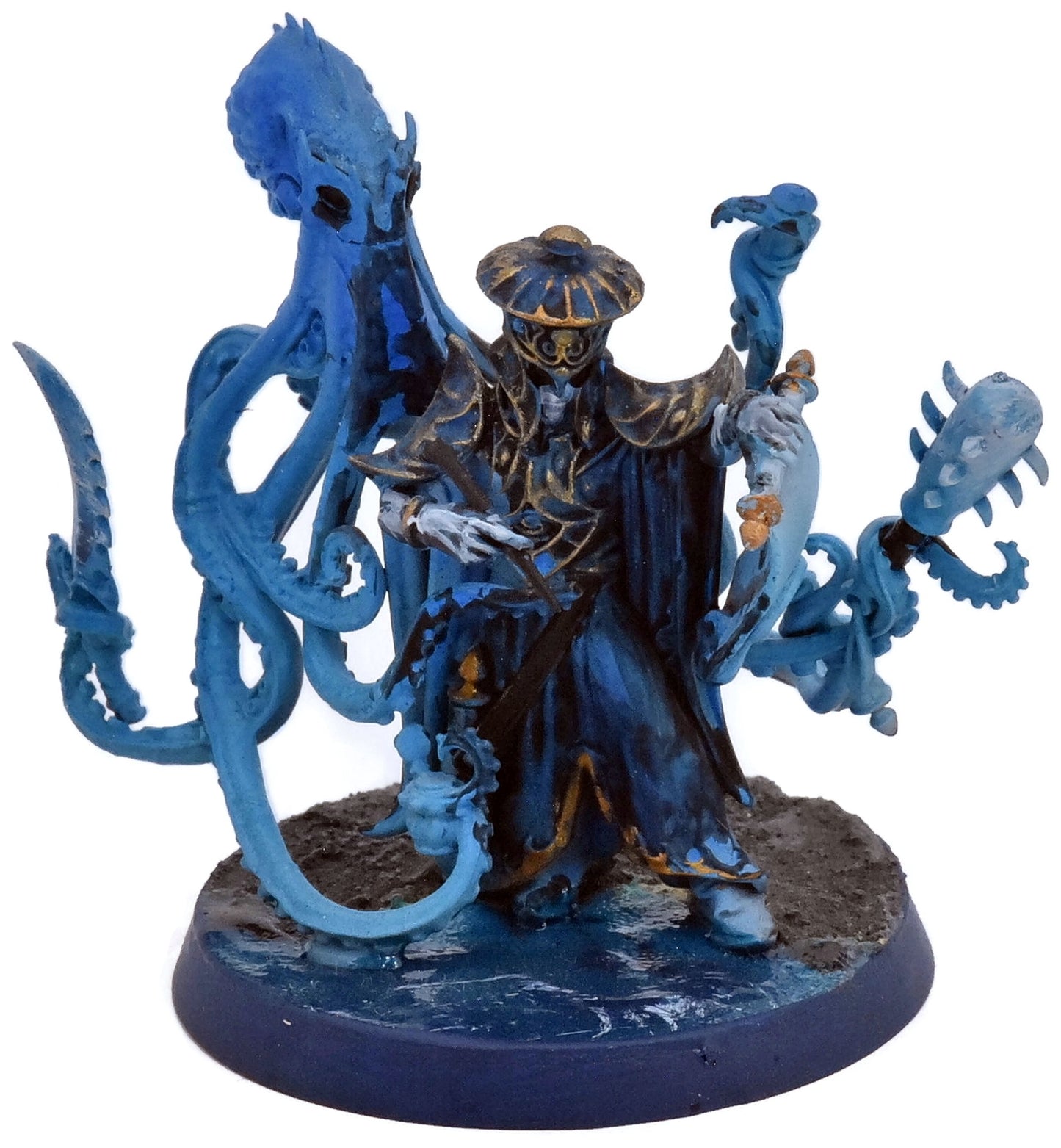 IDONETH DEEPKIN Lotann Warden of the Soul Ledgers #1 WELL PAINTED Sigmar 0281