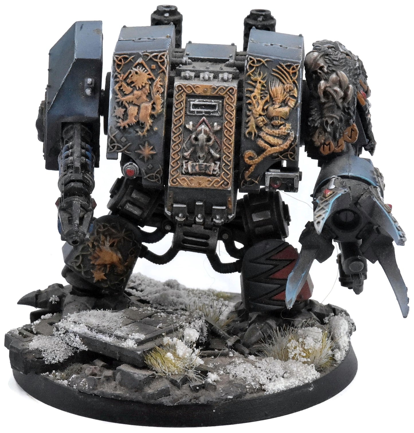 SPACE WOLVES Bjorn the Fellhanded #1 Warhammer 40K WELL PAINTED 0311