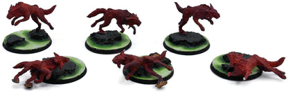 SPACE WOLVES 6 Fenrisian Wolves #1 Warhammer 40K 0366