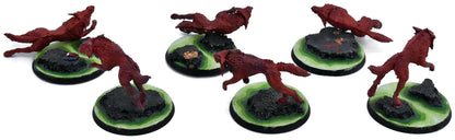 SPACE WOLVES 6 Fenrisian Wolves #1 Warhammer 40K 0366