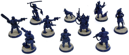 IMPERIAL AGENTS 10 Entourage & Voidsmen-At-Arm #1 Warhammer 40K 3843