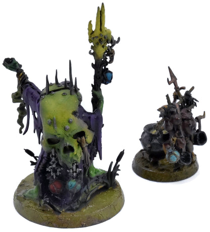 ORRUK WARCLANS Swampcalla Shaman With Pot-Grot #1 Warhammer Sigmar 3997