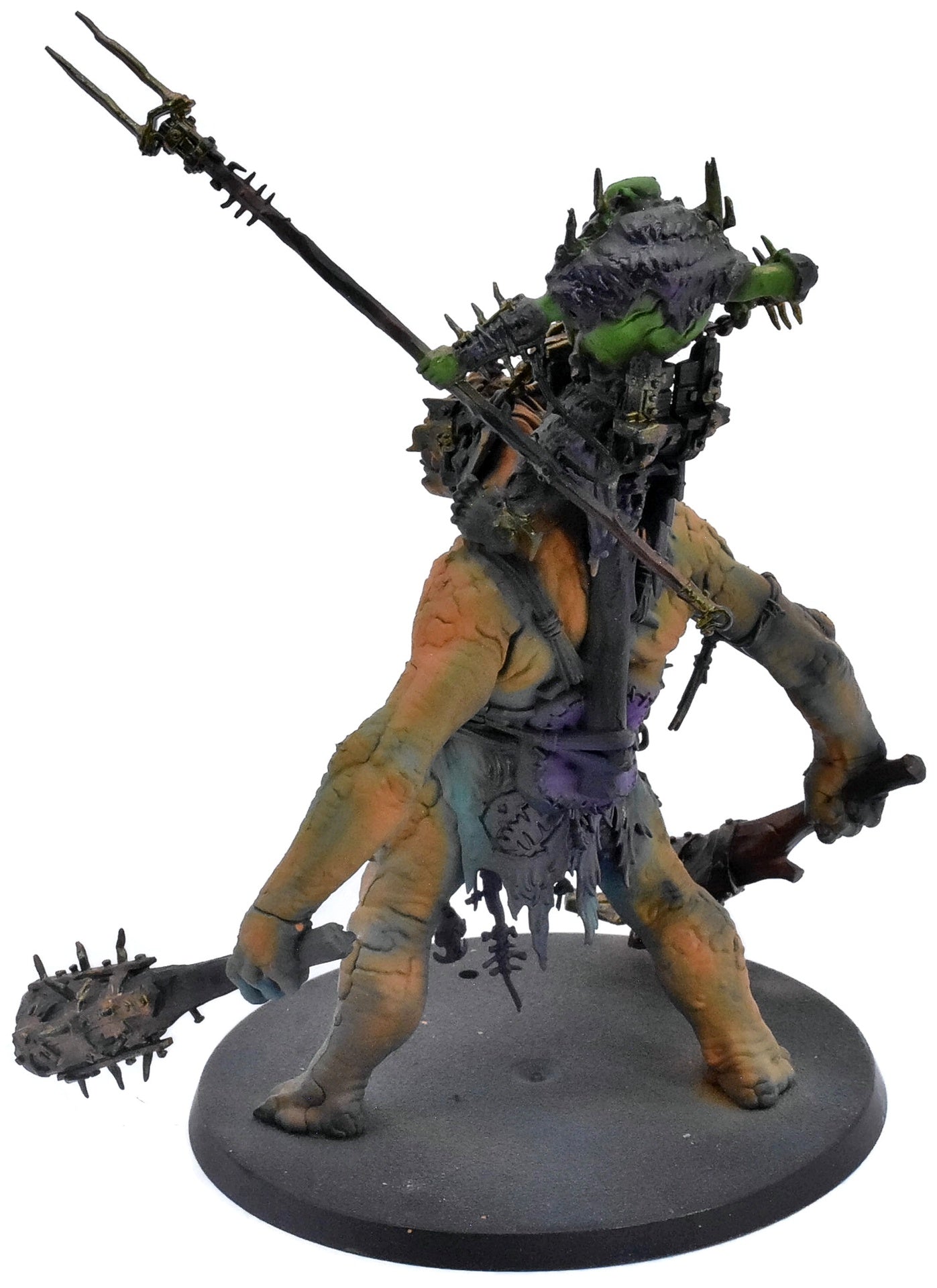 ORRUK WARCLANS Breaka-Boss On Mirebrute Troggoth #1 Warhammer Sigmar 4000
