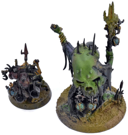ORRUK WARCLANS Swampcalla Shaman With Pot-Grot #3 Warhammer Sigmar 4048